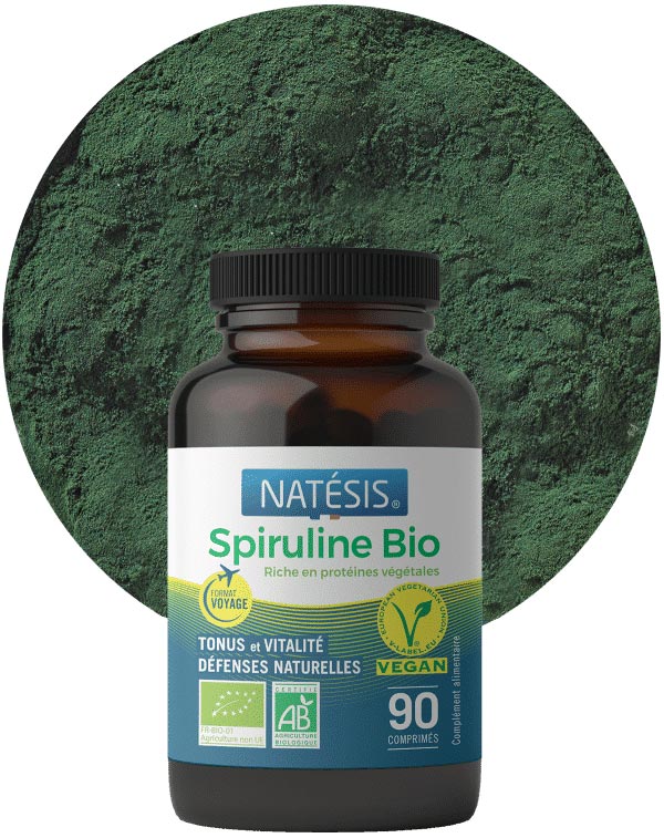 Spiruline bio poudre - Protéines - BCAA - Énergie - Sport - BIOPTIMAL